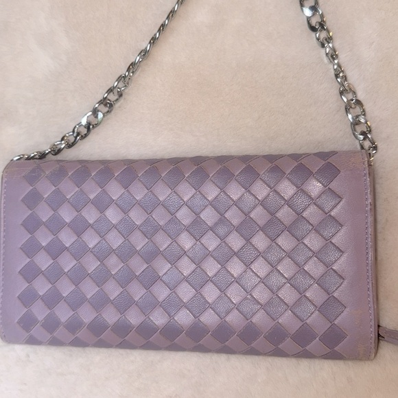 Bottega Venetta Intrecciato lambskin bifold Wallet - Picture 4 of 11